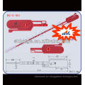 sello de medidor de plástico BG-Q-001 para gas, uso de medidor de electricidad, sellos de medidor de energía, sello de banda de plástico